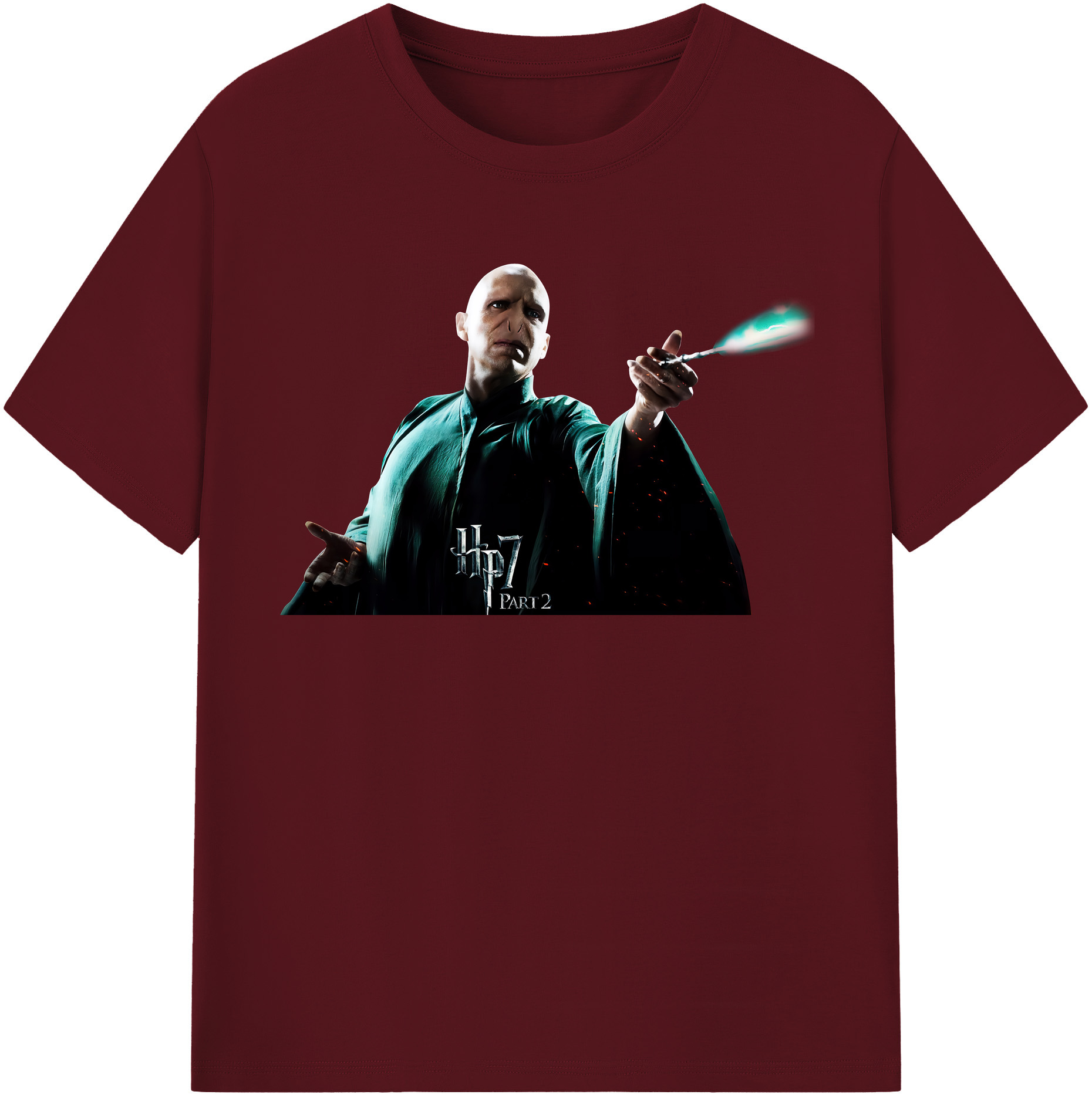 （画像用） Harry Potter ハリー・ポッターシリーズ 綿100％半袖Tシャツ（フロントプリント）
